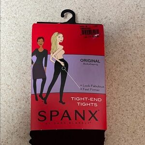 SPANX Original Cabernet Body-Shaping Tights Size B